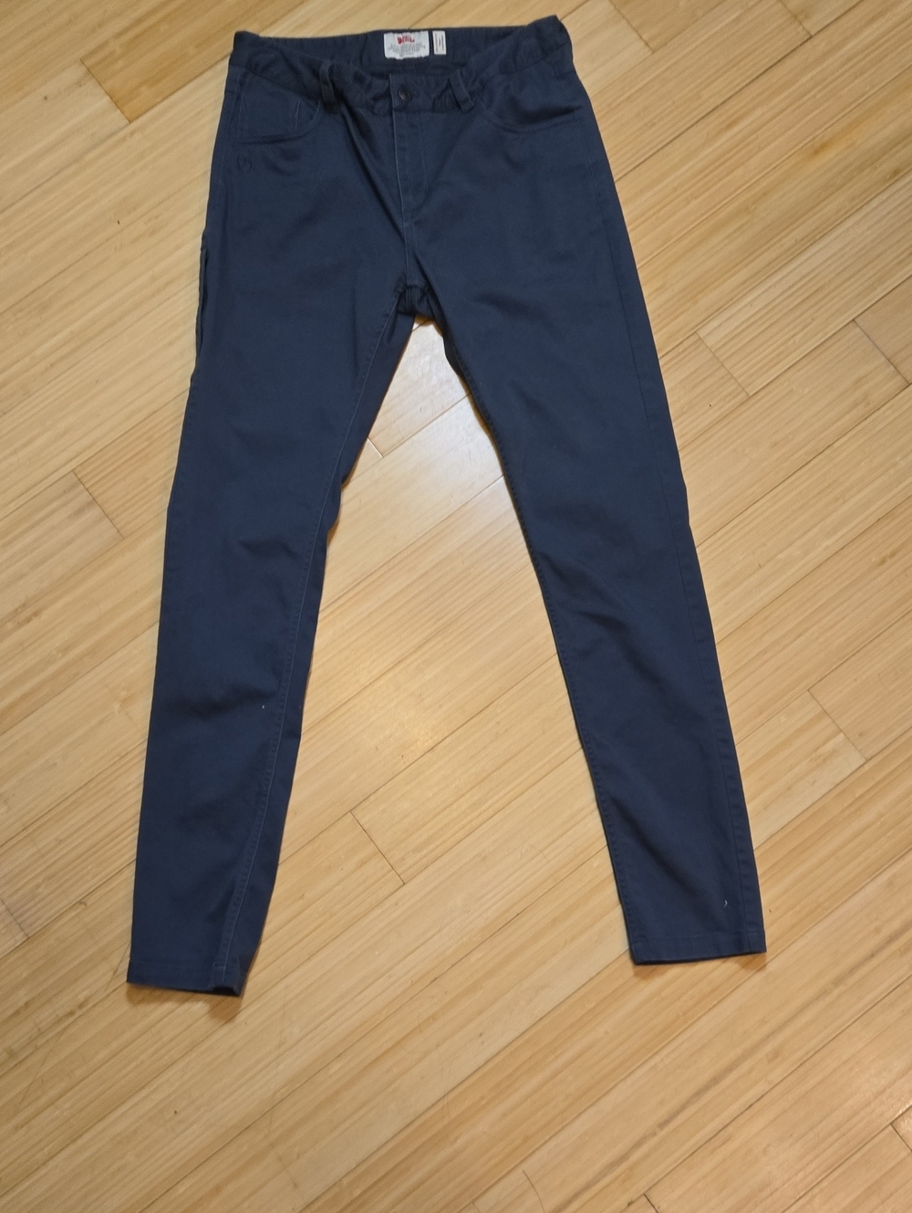 Fjallraven Women's Slim Stretch Pants - Navy